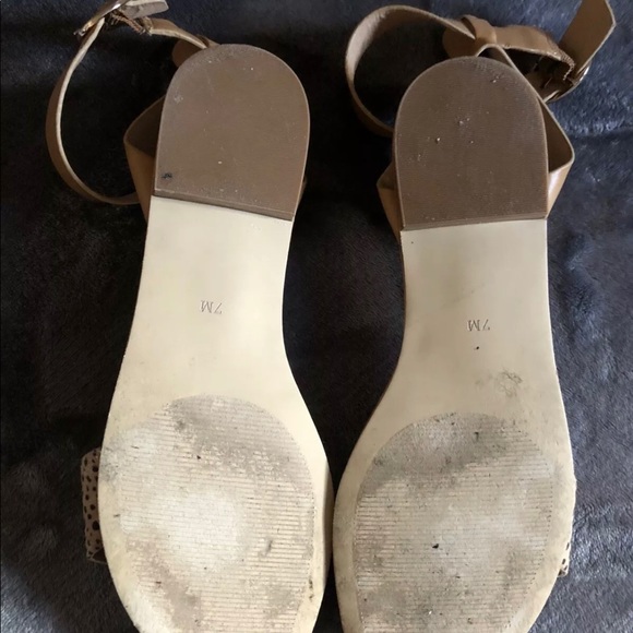 ANN TAYLOR LOFT ANIMAL PRINT Sandals - Picture 5 of 6